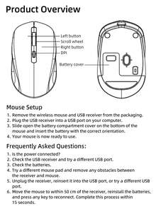 HP Wireless Mouse, Cute Silent, 2.4GHz Stable Connection, S1000 PLUS Portable Mouse, Suitable For Desktop And Laptop, Plug And Play, Best Gift For Halloween And Christmas - Beige - View 13