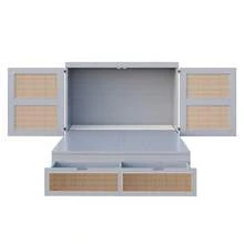Murphy Beds - Gray + Wood - View 11