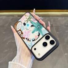 [Spedizione 24h da DE/FR/ES] Custodia per telefono Apple 17 16 15 Promax 21 22 23 24 25 26 Ultra Galaxy con motivo floreale di alberi di cocco, supporta la ricarica senza fili, anti-caduta, custodia magnetica con sensazione di pelle, adatta per iPhone 17 Pro Max/17 Air/16/15/14 PLUS/13/12/11, Galaxy A56/A55/A54/A36/A35/A26/A25/A16/A15/A06/S25 Ultra/S24FE/S23 PLUS/S22. Motivo floreale di alberi di cocco 0421 - 1 pz - Visualizzare 3