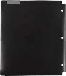 Five 4 Pocket Folder, Plastic, High Capacity, Folders With Pockets, Color Selected You, 1 Count (33190) - 1 - View 6