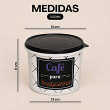 Kitchen Supplies Set Kit ECONOMIC LINE - 5 Supplies + 4 Square Jars 500 ML TPW Line - TPW Hitam - View 9