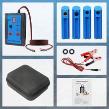 Kit de Limpieza de inyectores automotrices 2 en 1, probador de inyección de de Doble Canal con 8 adaptadores y Modos de Pulso, Equipo de diagnóstico de 4 Cables para de - A - Ver 9