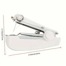 1pc Mini Manual Portable Sewing Machine, Multi-Function Handheld Sewing Machine, Suitable For Home And Travel Use, Student Hand Sewing Machine, Small Sewing Machine, Lightweight Sewing Tool - Mini Sewing Machine - View 9