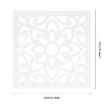 SENDERPICK Hanging Room Divider, 24-Piece White Indoor Room Divider For Home, Hotel, Office, Bar Decoration [Nice Gift For Your Family & Friend] - default - View 2