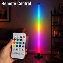 RGB 轉角落地燈，智能 LED 立燈，附 APP 與遙控器，音樂同步、定時與可調光變色氛圍燈，適用臥室、客廳、遊戲室與居家裝飾 - floor lamp - 查看 5