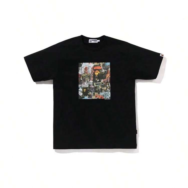 Men Outdoor Tees & Tanks - Svart - Visa 6