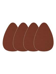4/8/12pcs Plus Size Teardrop Shaped Nipple Covers, Adhesive Fabric Breast Lift Tape, Strapless Bra For B-E Cup Large Bust - Multicolor - View 12