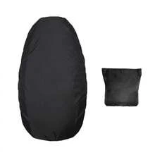 Sarung Jok Motor Anti Hujan, Ukuran Universal, Tahan Air & Debu, Hitam, Perlindungan UV, Perlindungan Matahari, Cocok Untuk Skuter Dan Sepeda Motor, Desain Tahan Lama & Bernapas, Perlindungan Nyaman - Hitam - View 7