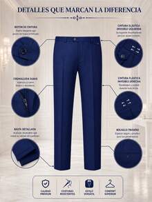 Men Suits - Mavi - Görünüm 7