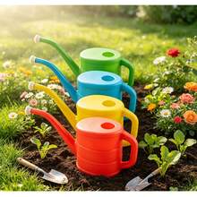 2L Garden Watering Can With A Long Spout; Leak-Proof, Thickened, And Drop-Resistant; Features A Detachable Sprinkler Head; Large Capacity; Suitable For Balcony And Vegetable Gardens. - 20 X 16 - View 7