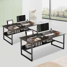Desk And Drawer Storage - Black - View 4