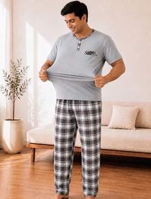 Men Loungewear Onepieces - Grey - View 10