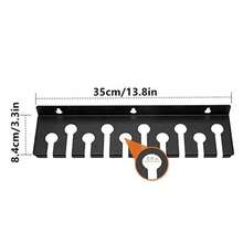 Screwdriver Organizer Tool Rack Holder Wall Mounted Screwdriver Holder Rack - Black - View 7