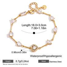 S SHOPBOHO 1pc Compact Stackable Lake Blue Sapphire Zirconia Bracelet, Waterproof & Durable For Daily Wear - Stackable Bracelet - View 8