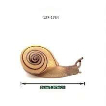 Realistic Reptile Snail Solid Toy Small Snail Model, Micro Landscape Decoration Ornament, Home Garden Landscaping, Sand Table Decoration - Multicolor - View 9