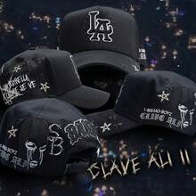 Baseball Caps - Black - View 4