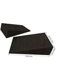 2 Yoga Blocks - Suitable For Yoga, Strength Training, Leg Recovery, Deep Stretching - Squat Support Triangular Blocks - 2 Yoga Blocks For Squat Leg Lift | EVA Foam Material, Suitable For Fitness Weight Training, Leg Elevation - Multicolor - View 12