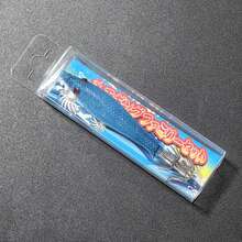 ANFS 1pc Glow Fishing Lure, Fluorescent Squid Fake Bait, Shrimp-Shaped Realistic Lure, Octopus Hook, Fishing Accessory - Multicolor - View 13