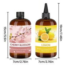 500ml Aromatherapy Essential Oil Refill Liquid, Diffuser Essential Oil, Home Air Fragrance Oil, Large Capacity Fragrance Oil, Long-Lasting Scent For Hotel, Bedroom, Living Room - 500ml Diffuser Essential Oil - View 2