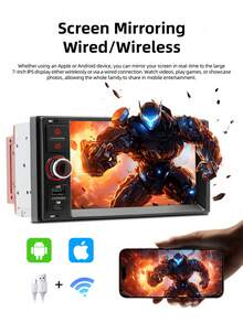7 Inch Car MP5 Player Smart Bluetooth Interconnected Car Head Unit With Reverse Camera - MP5 Player - View 12