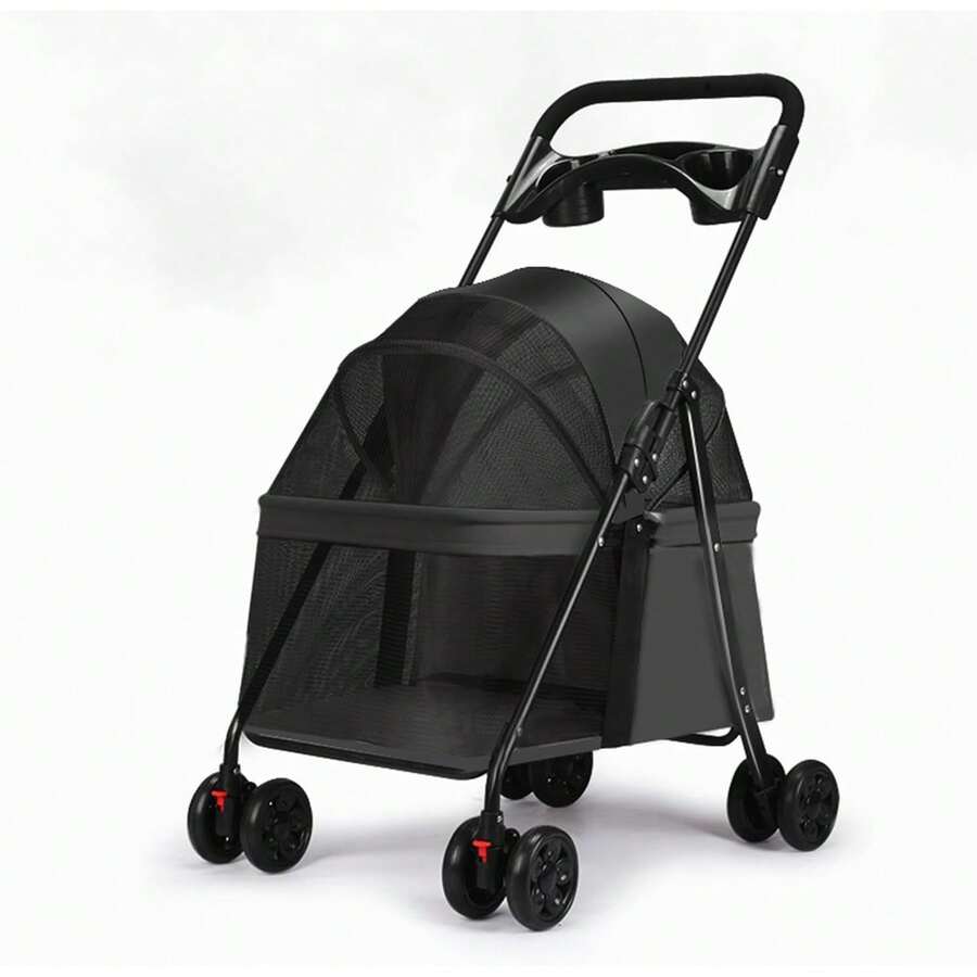 Pet Strollers - Black - View 1