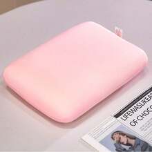 1PC Summer Ice Silk Mini Pillow, Soft Machine Washable Small Pillow, Office Camping Travel Memory Foam Pillow, Detachable And Washable - Easy To Carry - one-size - View 4