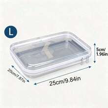 PVC Zipper Storage Bag - White, Transparent And Stackable - For Organizing Baby And Maternity Supplies; Suitable For Travel And Nursery Organization. - Multicolor - View 11