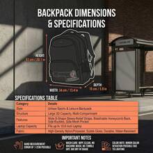 Men Functional Backpacks - Grey - View 3