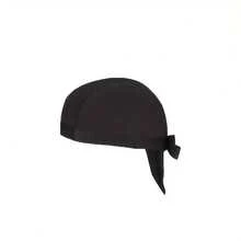 Adjustable Unisex Chef Hat - Breathable Polyester, Black With White Logo, Ideal For Cooking, Restaurants, Hotels, Schools, And Home Kitchens, Professional Chef Gear | Logo Hat | Comfortable Fit, Chef Hat - A - View 7