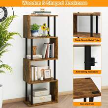 Ladder Shelves - Rustic Brown - View 8