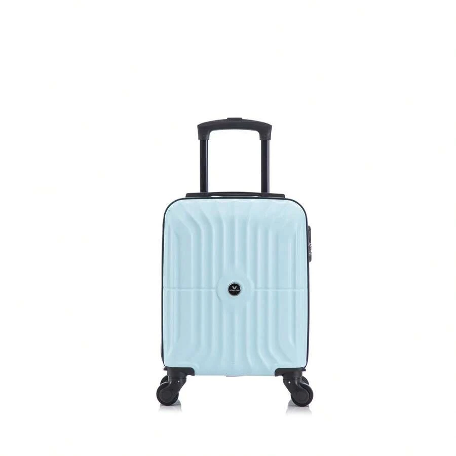 20" ABS Hardside Carry-On Spinner Luggage With TSA Lock, Travel Suitcase With Spinner Wheels And Retractable Handle For Cabin - Blue - View 1