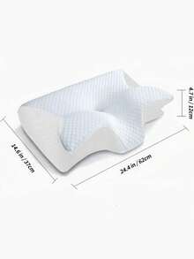 1 buah Bantal Busa Memori Berbentuk Kupu-kupu, Desain Ergonomis, Menopang Leher dan Meningkatkan Relaksasi, Cocok untuk Posisi Tidur Telentang dan Miring, Hadiah Natal yang Sempurna, Cocok untuk Digunakan Sepanjang Tahun - MultiWarna - View 14