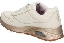 SKECHERS | Zapatilla Skechers Uno Gen1 Cool Heels para Mujer – Deportiva en Color Blanco – Sneakers con Cordones – Air Cooled Memory Foam – Skech Air – Estilo Casual – Cómodas - Blanco - Ver 5