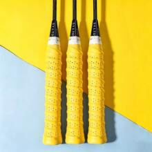 3/5/10pcs/Set Sweat-Absorbent PU Grip Tape Set, Universal For Tennis, Badminton, Pickleball Rackets, Premium Non-Slip Grip Tape, Breathable And Water-Absorbent, Enhances Grip Comfort And Ball Control, Effectively Reduces Racket Wear, Ideal For Indoor And Outdoor Sports Training - Multicolor - View 19