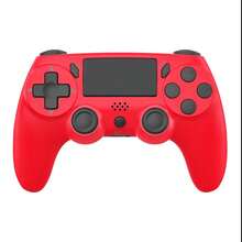 Controlador inalámbrico GAMINJA P47, compatible con P4/P4 Slim/P4 Pro/PC, vibración dual, altavoz, giroscopio de 6 ejes, entrada para auriculares, panel táctil - Multicolor - Ver 10