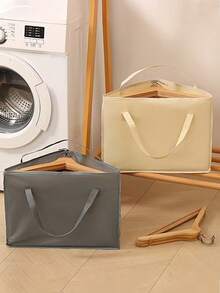 Triangle Hanger Storage Bag, Suitable For Daily Hanger Storage And Organization, Also Used For Storing Clothes In Wardrobe Corners, Space-Saving Storage For Closet Organization, Bathroom Storage, Wardrobe Storage Tool - Multicolor - View 6