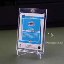 Vorinclex 7款漸層PSA卡套保護殼，適用PSA 35PT評級卡 Slab 遊戲卡儲存保護套，TPU材質，附壓克力三角展示架，相片卡展示架/卡片收納架/PTCG卡用 - 彩色 - 查看 10