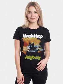 Men T-Shirts - 黑色 - 查看 2