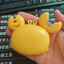 1件裝多功能螃蟹造型3合1開瓶器冰箱磁鐵 啤酒開瓶器 便攜迷你剪刀美工刀 廚房小工具剪刀開瓶器組 - 查看 9