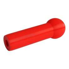 Manija de Rueda de Gato Estabilizador de RV, Manija de Bloqueo de Remolque de RV, Soporte Fijo Delantero de Remolque de RV, Color Rojo, Adecuado para Mecanismo de Bloqueo de de Viaje y Camping de RV - Rojo - Ver 2