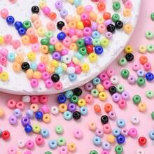500pcs Mixed Charm Czech Glass Seed Beads Lovely 3mm Abacus Beads For Bracelet Necklace Jewelry Making Diy Earring Accessories - Abacus Beads - View 4