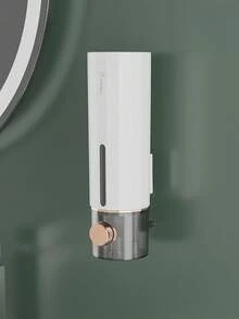 1pc Wall-Mounted Lotion Dispenser, Home Bathroom Accessory, Autumn Home Decor, Back To School Bathroom Supplies - Multiple Styles - View 11