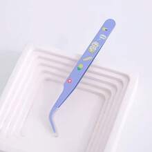 Cute Cartoon Stainless Steel Bent Tweezers, Multi-Function Precision Pliers, Macaron Handmade Scrapbook Clips, Used For DIY Scrapbook Stickers, Paper Cutting Tools, Scrapbook Supplies, Handmade Crafts, Notebooks, School Supplies And Back To School - Multicolor - View 11
