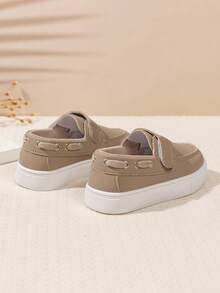 1 Pair Baby Spring/Autumn Outdoor Flat Comfortable Walking Shoes, Fashionable Versatile Casual Sports Shoes - Khaki - View 5