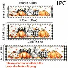 1pc Thanksgiving Multi-Color Pumpkin Design, Non-Slip Faucet Drain Mat, Suitable For Kitchen, Bathroom Sink, Countertop, Drain Mat, Diatomaceous Earth Basin, Cuttable Quick-Dry Mat - Multicolor - View 7