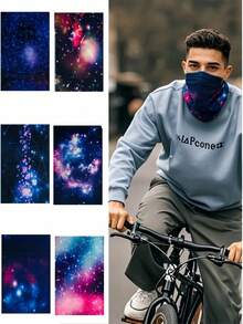 3pcs Neck Gaiter Face Mask Scarf, Breathable Sun Protection Windproof, Suitable For Skiing, Fishing, Hiking, Cycling Seamless Headwrap Carnival Mask Riding Face Mask Dustproof Windproof Women, Men Balaclava, Sports Headwear Cycling, Fishing Face Mask Neck Gaiter, Balaclava Headwrap - Multicolor - View 3