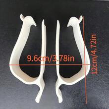 2件組馬桶座穩定器套組，修復鬆動與對位不準的馬桶座，易對齊維修零件，防止移位與搖晃 - 多色 - 查看 3