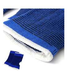 Munhequeira Tensor Suporte Elástico Polegar Protetor Punho - Azul - Visão 5