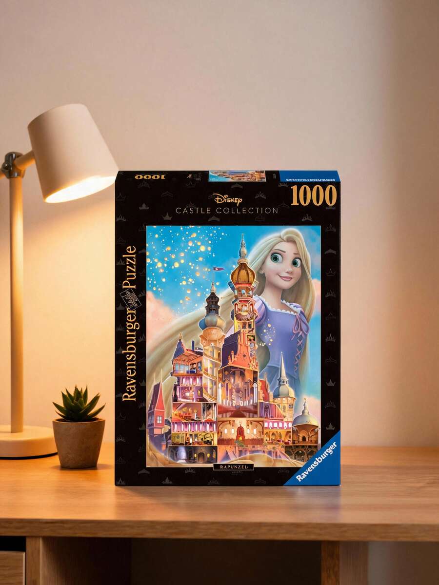 Ravensburger Disney Castle Collection - Disney Castles: Rapunzel 1000Pieces Adults Puzzles Age 14Years+ 12000264 - Multicolor - View 1
