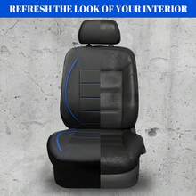 Car Seat Cover - Full Set Blue - View 3